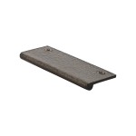 M Marcus Heritage Brass EP Hammered Cabinet Edge Pull 100mm